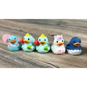 Bundle of 5 Collectible Rubber Ducks